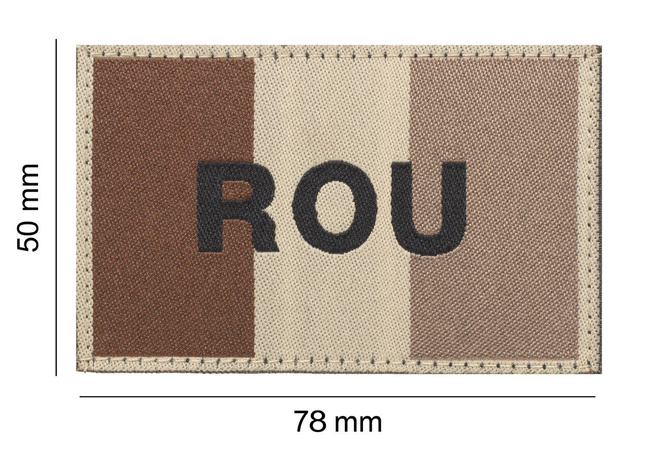 PATCH CU STEAGUL ROMANIEI - DESERT - CLAWGEAR