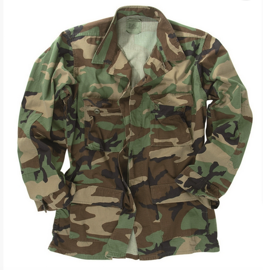 CAMASA AMERICANA BDU - WOODLAND - SURPLUS MILITAR - UZATA