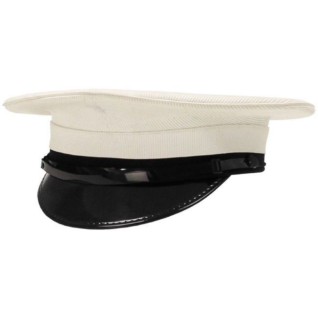 Sapca GB Navy Peaked Cap, alb, Surplus militar