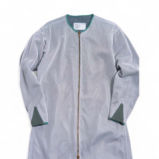 Pilot Coverall CWU-23/P - US Air Force Military Surplus - Unisex - White/Sage Green - Like new