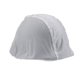 HUSA ALBA PENTRU CASCA NATO DIN POLIESTER - FOLOSITA