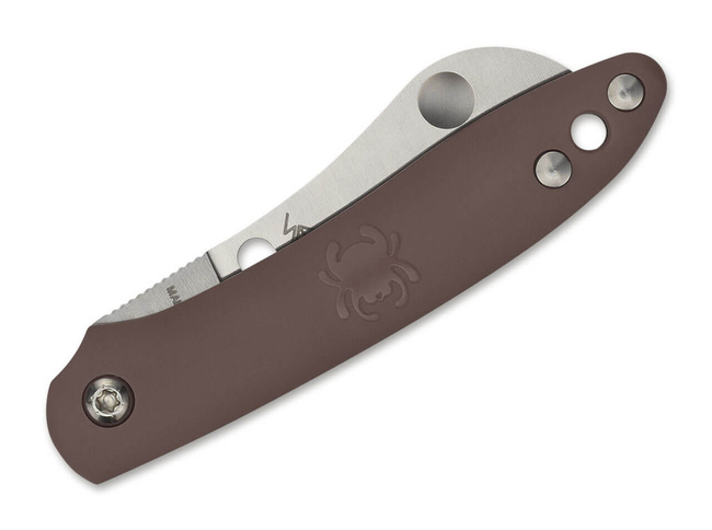 CUTIT DE BUZUNAR "ROADIE BROWN" - SPYDERCO
