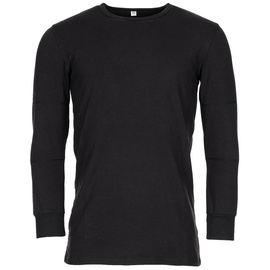 Long Sleeve Winter Shirt - Turkish Army Military Surplus - Black - Like New