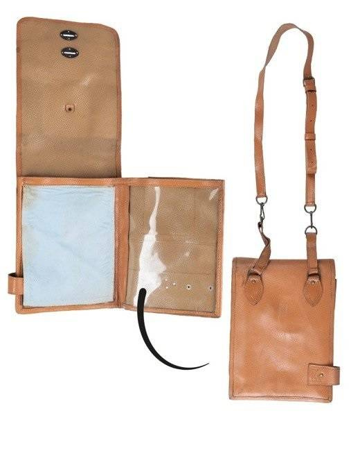 HUSA PENTRU HARTA - PIELE ECOLOGICA MARO - SURPLUS MILITAR ARMATA UNGARIEI - UZATA