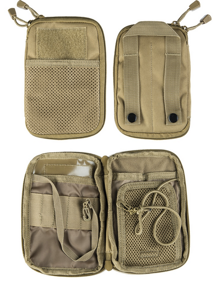 BELT POUCH WITH MOLLE-LOOP-SYSTEM - Mil-Tec® - COYOTE