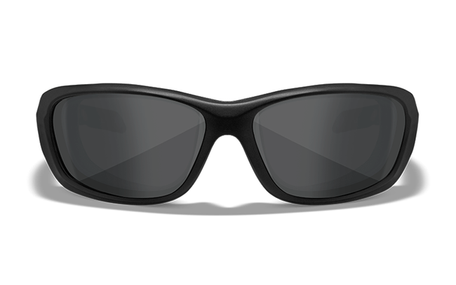 SUNGLASSES - WX GRAVITY - GREY LENSES, MATTE BLACK FRAME - Wileyx