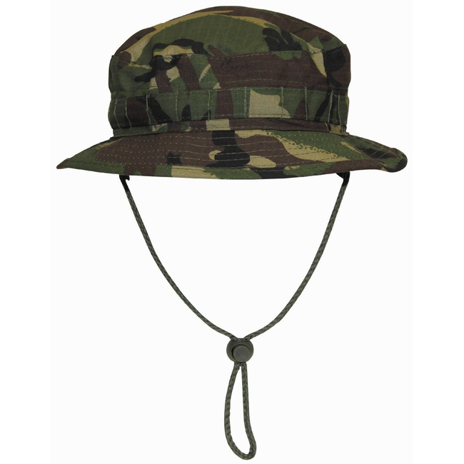 BRITISH BOONIE HAT - WITH CHIN STRAP - MFH® - DPM CAMO