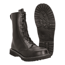 PARA LEATHER BOOTS WITH TOE CAP