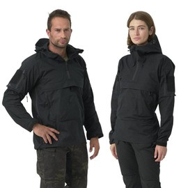 Jacheta Unisex Tracer Anorak - Polycotton Stretch Ripstop - Neagra - Helikon Tex