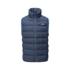 MEN S QUILTED VEST SANIS - DRESS BLUE/ LAPIS BLUE - MAGNUM
