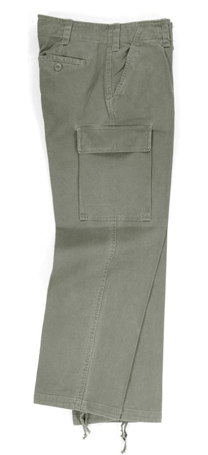 GERMAN MOLESKIN O.D. FIELD PANTS STONE-WASHED