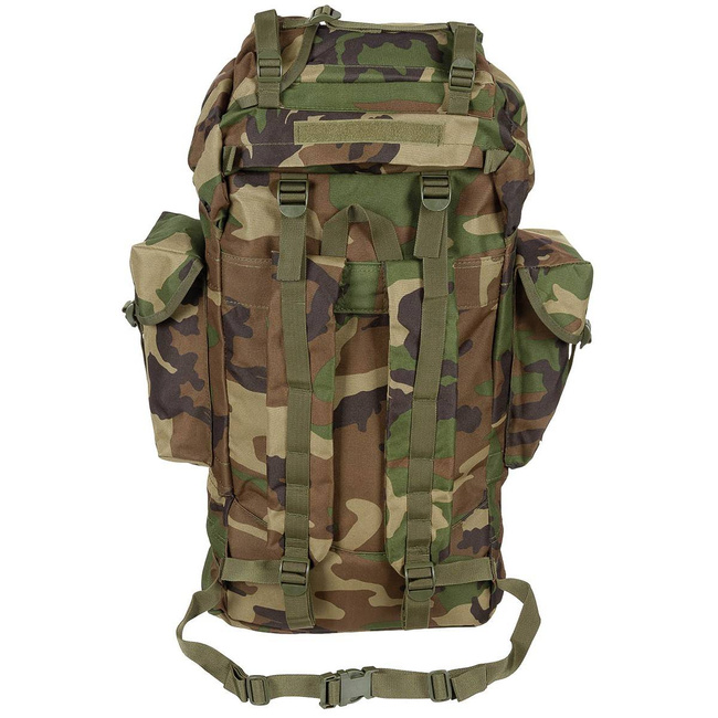 BW COMBAT BACKPACK - ALUMINIUM ROD - 65 L - MFH® - WOODLAND