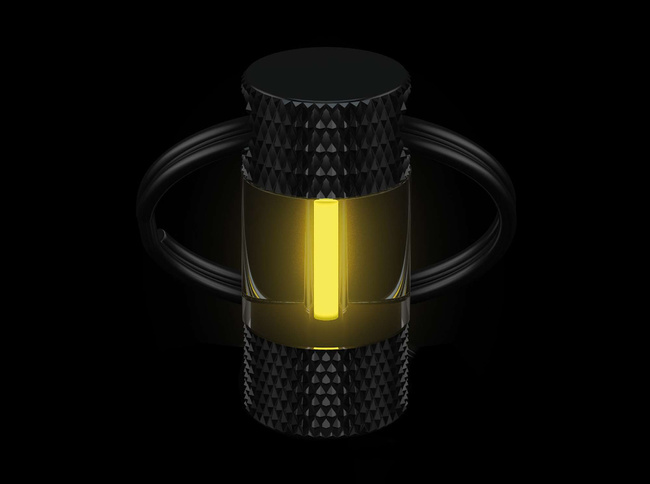 Lanterna de breloc - Mini Glow Yellow - Boker Plus
