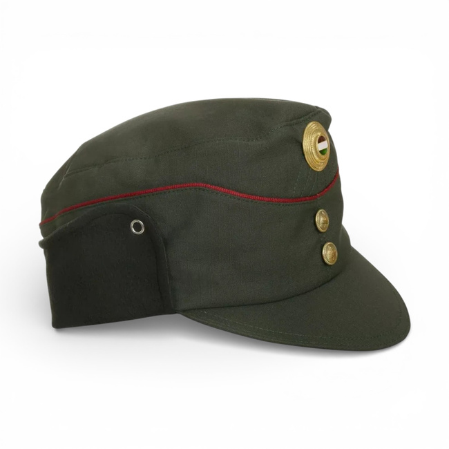 Sapca militara de iarna - Surplus militar Armata Ungariei - Verde - Ca noua