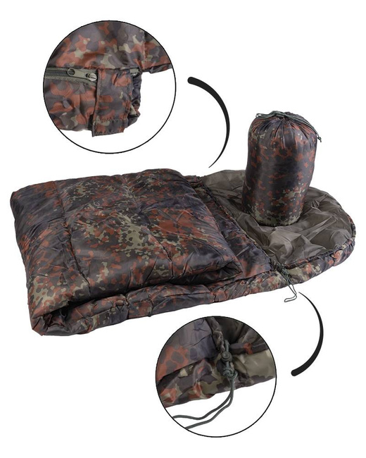 COMMANDO SLEEPING BAG - FLECKTARN