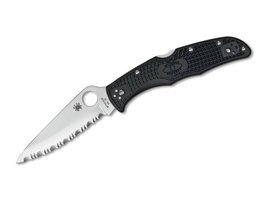 ENDURA 4 LIGHTWEIGHT SERRATED POCKET KNIFE - SPYDERCO