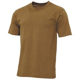 COTTON T-SHIRT - STREETSTYLE - AMERICAN ARMY STYLE - MFH - COYOTE