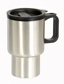 STAINLESS STEEL DOUBLE WALL TRAVEL MUG 400 ML