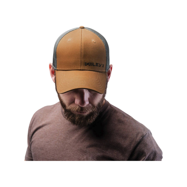Trucker Cap - Tan/Grey Black Wiley X - Wiley X