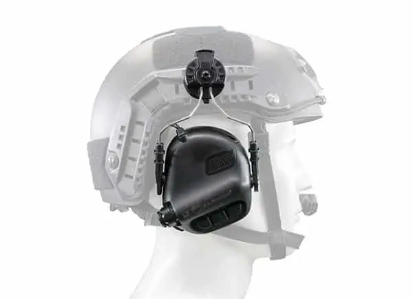 ADAPTOR DE PRINDERE PE CASCA FAST, NEGRU - EARMOR