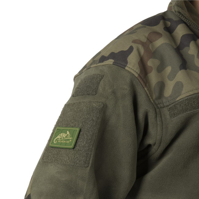 FLEECE JACKET - POLISH INFANTRY - Helikon-Tex® - OLIVE GREEN/PL WOODLAND