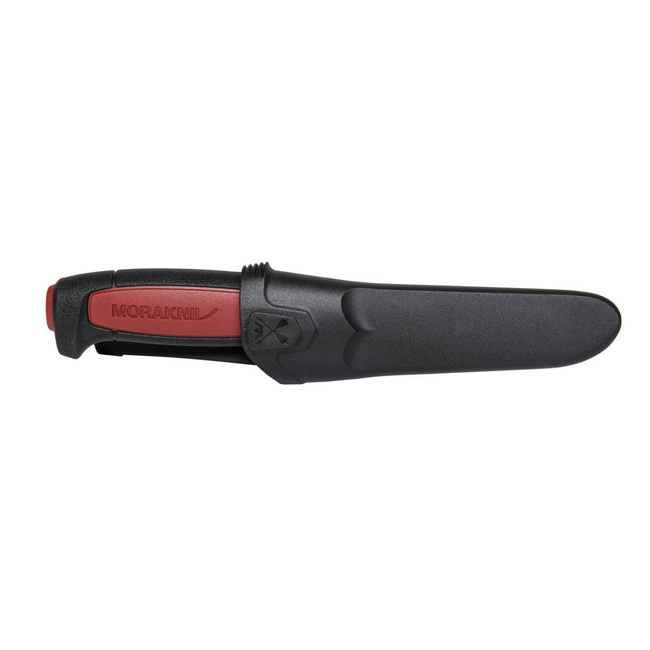 CUȚIT CU LAMĂ FIXĂ - PRO C - OȚEL CARBON - MORAKNIV® - ROȘU