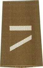 EMBLEMA - GERMAN ARMY O.D./SILVER SHOULDER LOOPS ´GEFREITER UA´