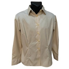 CAMASA CADRE CU MANECA LUNGA - SURPLUS MILITAR ARMATA ROMANA - BEJ - IN STARE BUNA