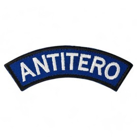 Arcada ANTITERO albastru royal, cu aplicare Velcro (cu scai)