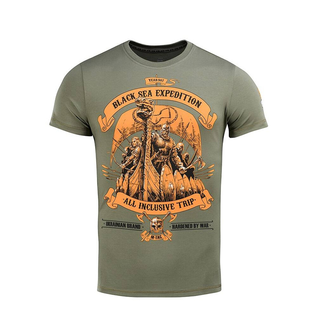 T-SHIRT BLACK SEA EXPEDITION - LIGHT OLIVE - M-TAC