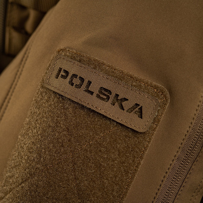 PATCH POLSKA 25 x 80 MM LASER CUT - COYOTE - M-TAC