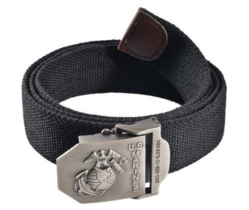 BELT USMC WEB (40 MM) BLACK