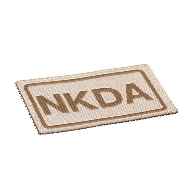 BLOOD GROUP PATCH - NKDA - DESERT - CLAWGEAR