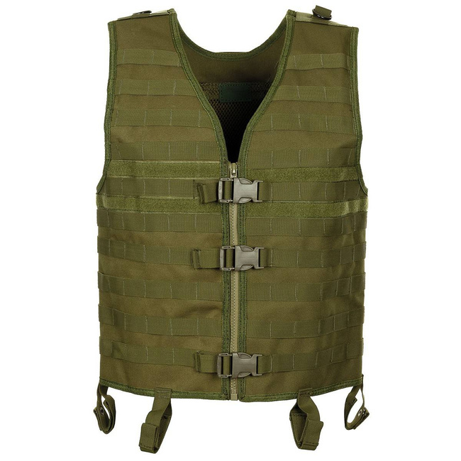VESTĂ TACTICĂ MODULARĂ - "MOLLE LIGHT" - MFH® - VERDE OD