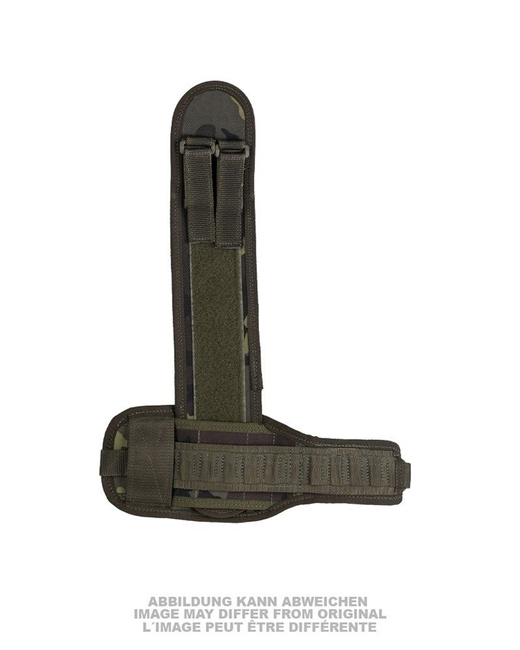 PLATFORMA MOLLE PENTRU PICIORUL STANG -CAMUFLAJ M95 - SURPLUS MILITAR ARMATA CEHA - UZATA