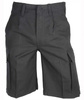 SHORT PANTS GENUINE GERMAN ARMY MOLESKIN BLACK