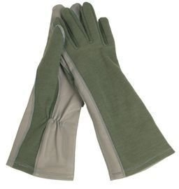 US OD FLAME-RETARDENT PILOT GLOVES