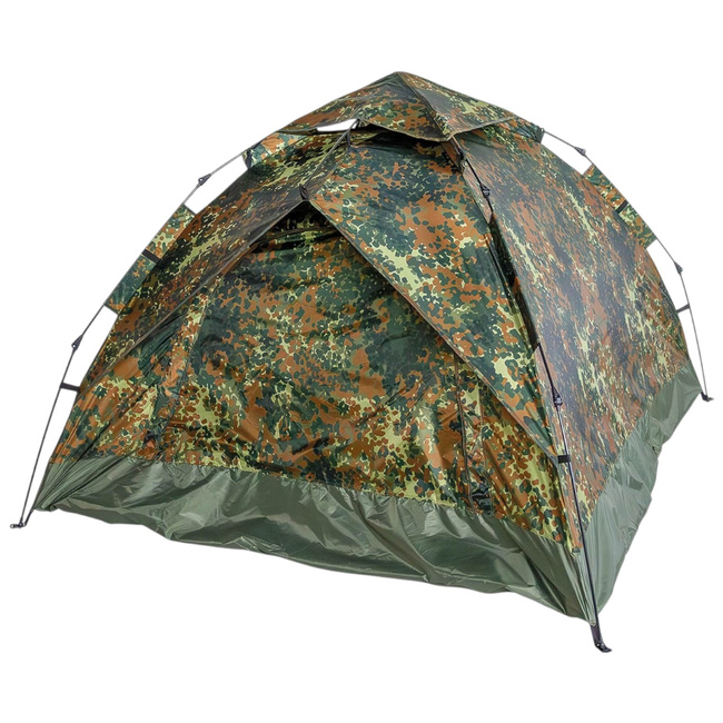 Cort - Quick Up Monodom - 3 persoane - Camuflaj Flecktarn - MFH