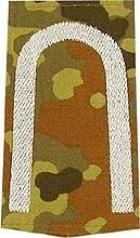 EMBLEMA - GERMAN ARMY FLECKTARN CAMO/SILVER SHOULDER LOOPS ´UNTEROFFIZIER´