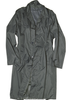 SWISS RAINCOAT - GREY GREEN - MILITARY SURPLUS - USED