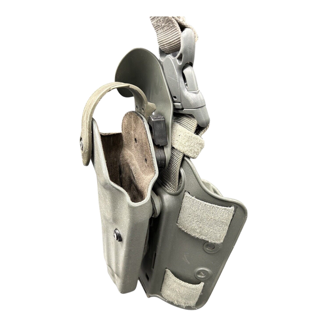 Toc tactic detasabil - Safariland Mod. 6005 SLS - prindere stanga - Verde Foliage