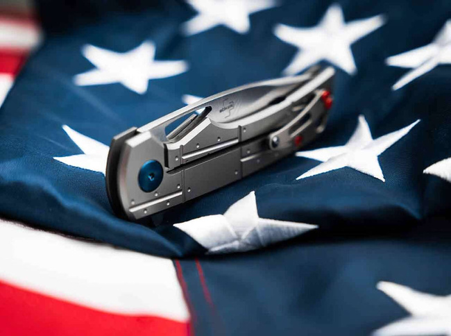 DAMASCUS KNIFE P-51 DAMAST - BOKER PLUS