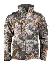 SCU 14 SOFTSHELL JACKET, PHANTOMLEAF WASP I Z1B - MIL-TEC