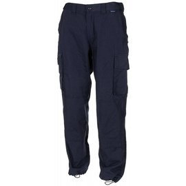 PANTS - POLICE UNIFORM - RIPSTOP - NAVY BLUE - BRITISH MILITARY SURPLUS - USED