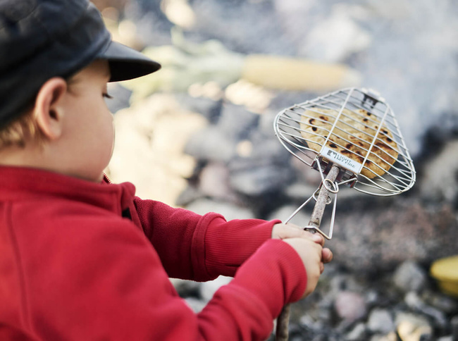 Grătar Grandpa's, oțel inoxidabil - Argintiu