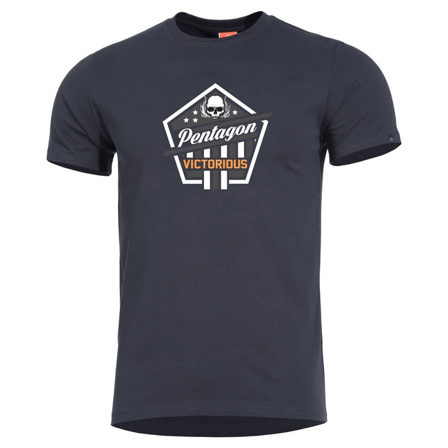 TRICOU AGERON "VICTORIOUS" - NEGRU - PENTAGON