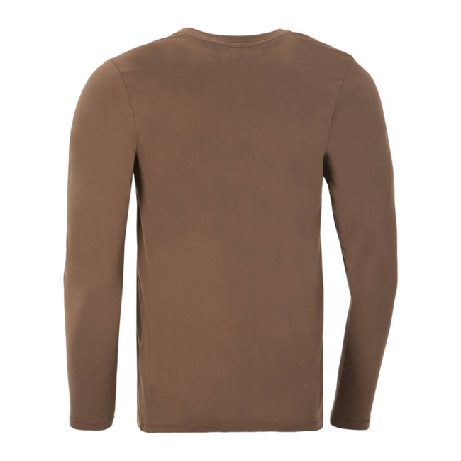 BASIC LONG SLEEVE T-SHIRT - COYOTE - CLAWGEAR