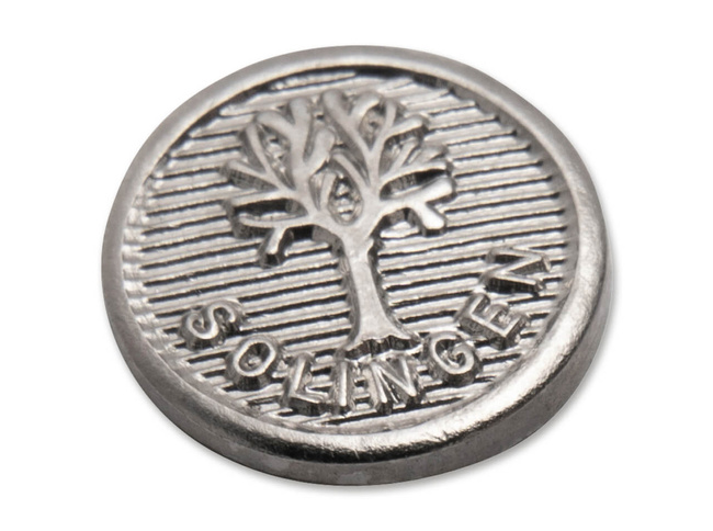 Emblem 9 mm nickel-plated - Boker