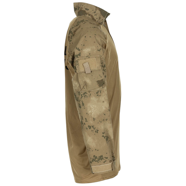 BLUZA COMBAT INSCRIPTIONATA PE SPATE - GÜVENLIK KORUCUSU - M2018 - SURPLUS MILITAR ARMATA TURCIEI - CAMO - CA NOUA