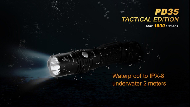 Lanterna Fenix PD35 - Tactical, impermeabila